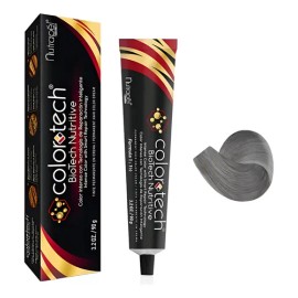 Tinte Permanente Profesional Colortech Nutrapel Tono Minerales - Plata