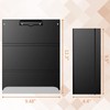 Nursing Clipboard Foldable-3 Layers Folding Nursing Clipboard with Nursing Edition