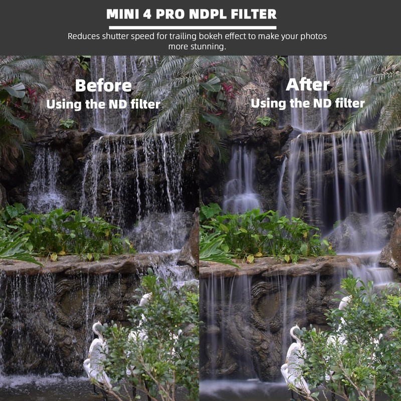 BRDRC Mini 4 Pro Filter Kit Accessories, 6 Pieces CPL,