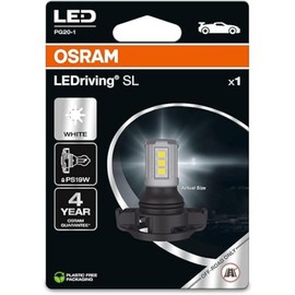 OSRAM LEDriving SL, ≜ PS19W, White 6000K, LED Retrofit, offroad use only, Blister (1 lamp)