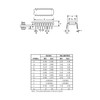 Bridgold 2pcs XR2206CP XR-2206CP 2206CP XR2206P High Current Toroid Inductors