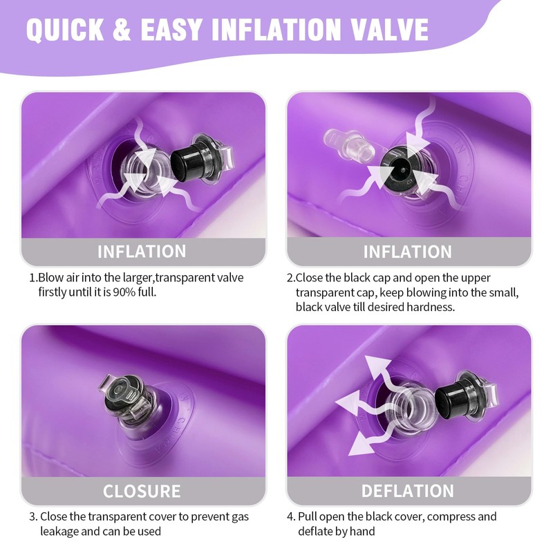 Inflatable Shampoo Basin for Bedridden Elderly & Disabled - Portable
