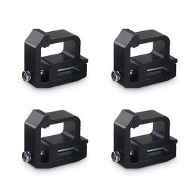 Truck Cap Mounting Clamps Truck Top Cover Fing Mounting Clip Camper Shell Clamps Automobile Modification 4pcs ALKOY