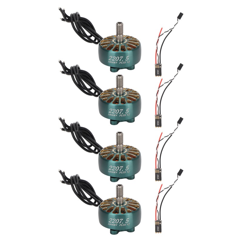4 Sets Brushless Motor Kit 5mm Shaft Electric Motor with