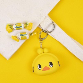 P+G Design PG-48101 Pochi Baby Chicko-chan Coin Purse, Key Holder, Accessory Pouch, For Kids, Nissin Chicken Ramen, Character