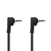 Valueline 2.00 m 3.5 mm Jack AV Cable - Black