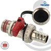 tecuro KFE Ball Valve AG 1/2 Inch, Boiler Filling and