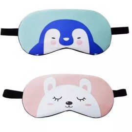 Pink Rabbit 수면안대 캐릭터 찜질 젤팩포함 아이마스크 눈찜질 [핑크토끼] Sleep Mask Character with Gel Pack Included Eye Mask Eye Compress [Pink Rabbit]