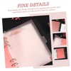 HOODANCOS 6pcs Notebook Separated Pages Planner Inserts Notepad Tabs Recipe