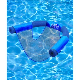 Outer Trails Sling Mesh Chair for Swimming Pool Noodles- 2 Pack- Dark Blue