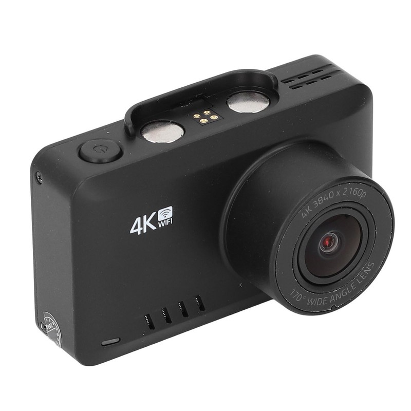 Car Dash Camera 4K 1080P 2.45in IPS Screen 170 Wide