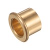 sourcing map 2pcs Flange Bearing Sleeve 12mm Bore 16mm OD