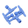 Sourcingmap T Shaped Fish Tank Aquarium Air Line Tubing Control