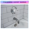 Dreyoo Faucet Handle Compatible with Delta RP17451, Replacement Faucet Handle