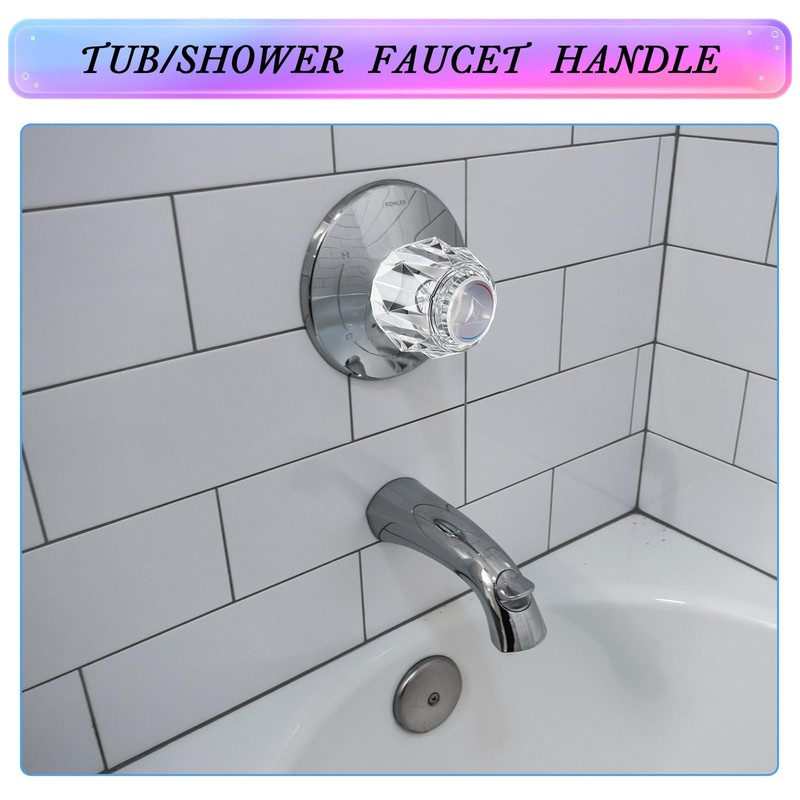 Dreyoo Faucet Handle Compatible with Delta RP17451, Replacement Faucet Handle