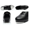 BeiBestCoat Dance Womens Tap Shoes Dancing Shoes for Women,Ladies,Girls, Black