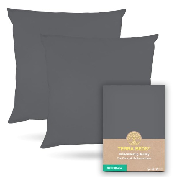 Terra Beds Pillowcase 60 x 60 cm (Set of 2),
