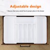 Expandable Utensil Tray Multi Compartments Space Saving Expandable Kitchen Drawer