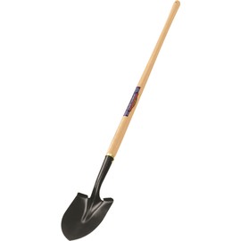 Truper 31214 Classic Gardener Round Point Shovel, Long Handle, 45-Inch