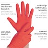 FRANZ MENSCH Hygostar Nitrile Power Grip Gloves, Powder-Free, Pack of