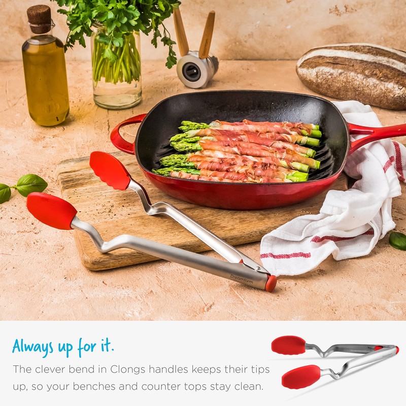 Dreamfarm Tongs 30.5 cm Charcoal