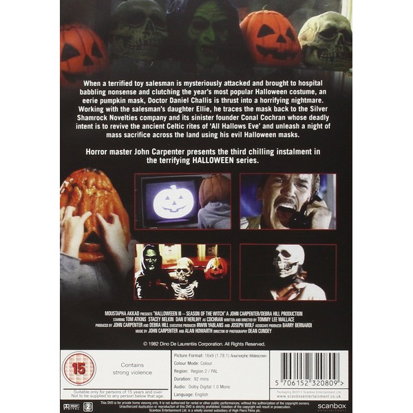 Halloween III: Season of the Witch [DVD] by Scanbox Entertainment [DVD]