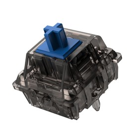 DUROCK Silent Linear Switches, Classic Blue Stem 5 Pins Silent Linear Switch, Pre-lubed MX Silent Keyboard Switches Daybreak 67g, 70pcs