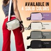 Braxley Unisex Clutch Bag & Belt Bundle - Crossbody and