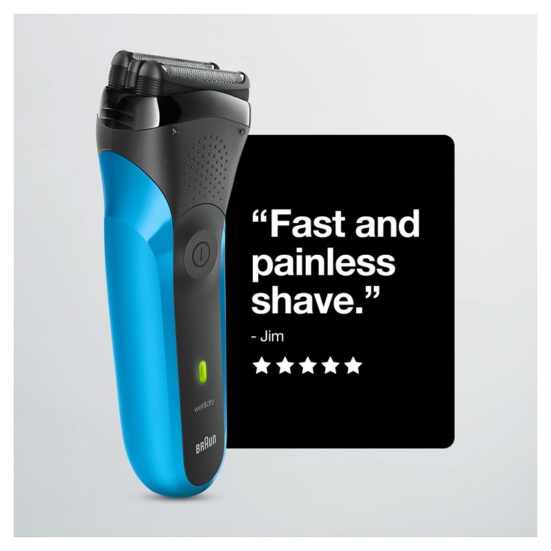 Braun Electric Razor for Men, Series 3 310s Electric Foil