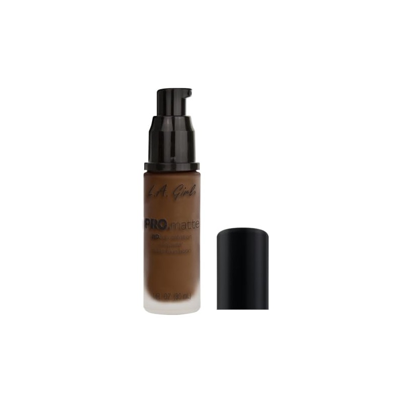 Girl Pro Matte Maquillaje Líquido Color Caramel Tono Glm681