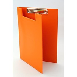 Collapsible Clipboard Folder Portfolio Clipboard A4 Size Orange Made In Germany