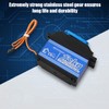 equlup RC Car Digital Servo, High Turn Metal Steering Gear