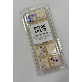 Devon Melts - Wild Blackberry & Vanilla (BBW) Type - Highly Scented 100% Soy Wax Snapbar