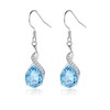 Cangall Silver Drop Earrings for Women, 925 Sterling Silver Dangle