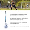24in Lacrosse Stick with White Mesh Pocket Ball Aluminium Alloy