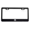 KA Laser Engraved Lotus Logo Mirror Matte Black License Plate