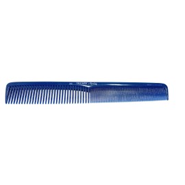 Hercules Sägemann Triumph Master 281 Hair Cutting Comb Approx. 18 cm 7 Inches Coarse + Fine Hair Comb Blue (281 bl)