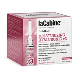 Lacabine Caja de Ampolletas Capilares Flash Hair Moisturizing Hyalironic X3 7 X 5Ml