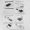Ausla Universal Aluminum Clamp Set for Hard Trifold Tonneau Cover,