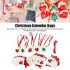 Christmas Advent Calendar Bags 31 Days Hanging Countdown Felt Gift