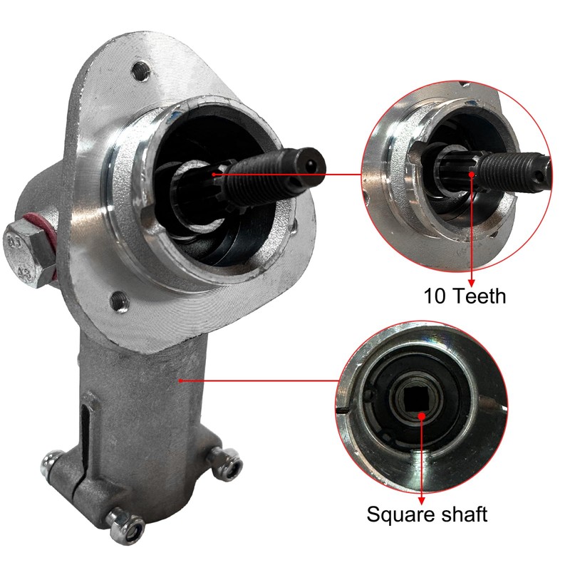 Trimmer Gear Head Gearbox Head Replacement for Echo SRM-225 SRM-225i