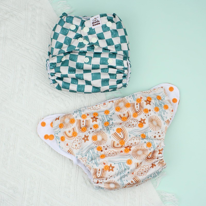 Mama Koala 3.0 Pocket Cloth Diapers for Babies with AWJ