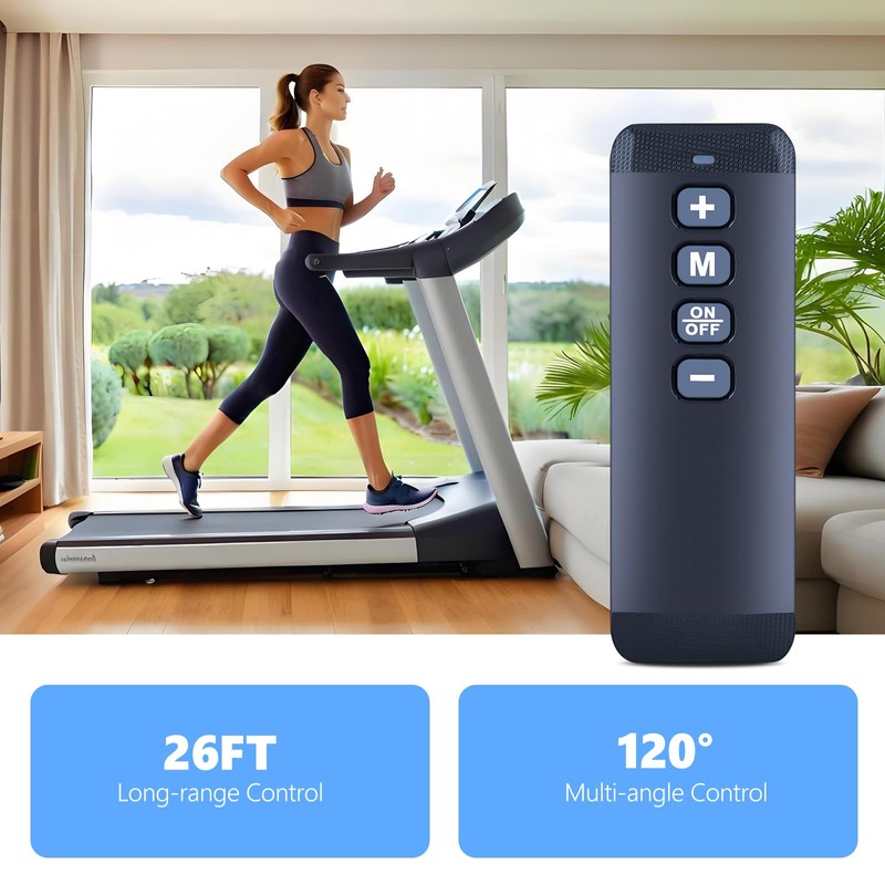 GOUYESHO New Replacement Remote Control for HomeFitnessCode Walking Pad T1,