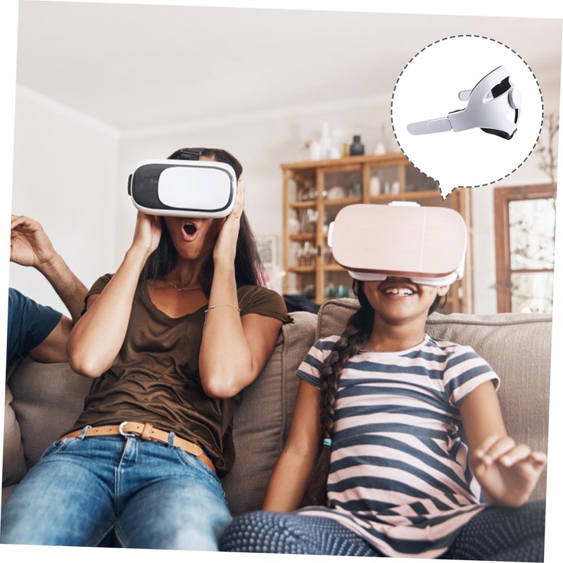 Mobestech Accessories Head Strap Vr Headset Headband Comfortable Head Cushion