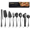 AARAINBOW Serving Utensils Set Large, 8 Pcs Serving Utensils for