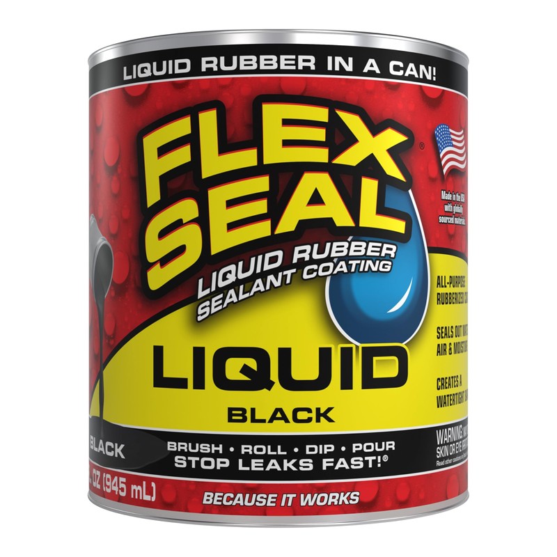 Flex Seal Liquid, Rubber Coating Sealant, Waterproof, Flexible, Breathable, and