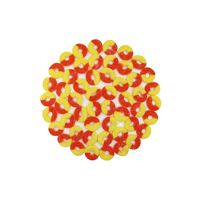 American Best Food Gummy Rings (4 Pound, Peach)