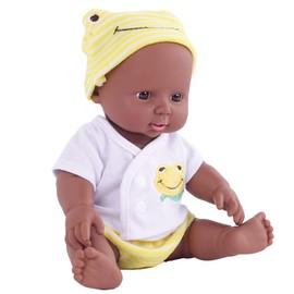 Stecto 12 Inch Lifelike Reborn Baby African Girl Dolls Black Dolls Realistic Baby Dolls Newborn Baby Toy 30 cm Boys Girls