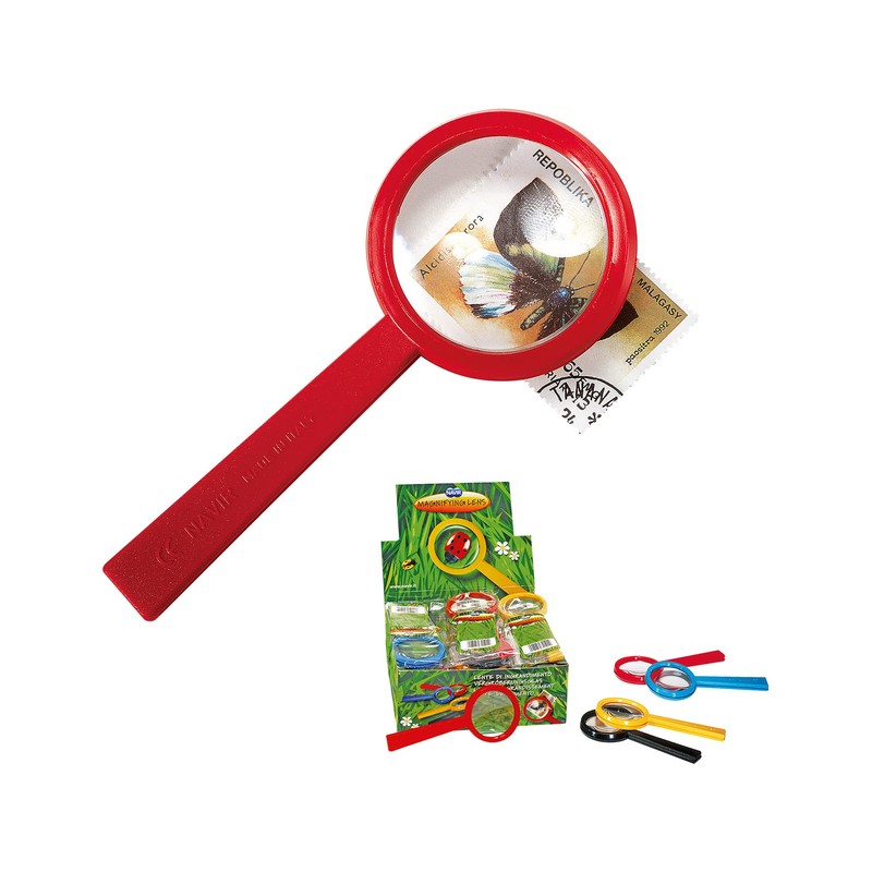 Corvus 710020 Magnifying Glass, Red, One Size