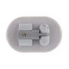 MagiDeal PVC Awning/Sun Fitting for Speedboat Fishing/Inflatable Boat, Grey